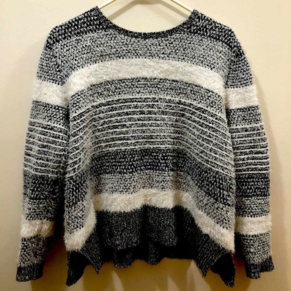 Cute fuzzy sweater